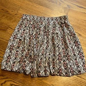 BRANDY MELVILLE geometric patterned skirt